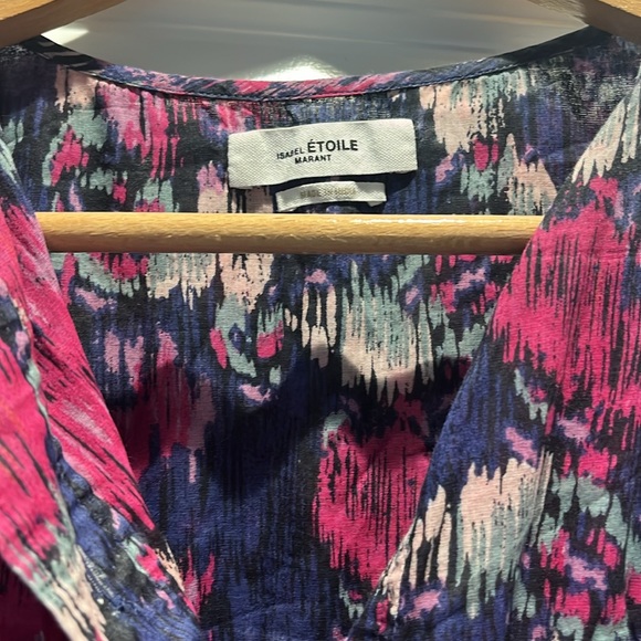 Isabel Marant Maggy printed dress- size 40/US 8 - Picture 3 of 5